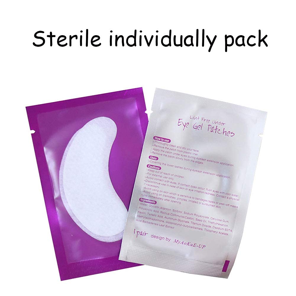 Lint Free - gelové podložky pod oči - 1 pár