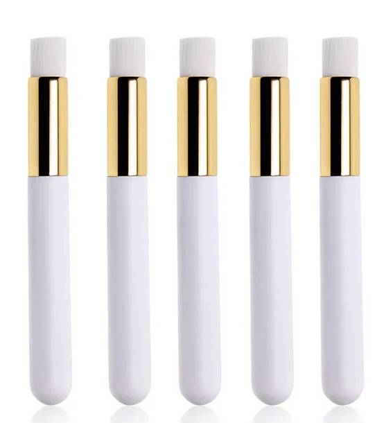 Štětec na odličování a čištění řas  - 5 kusů