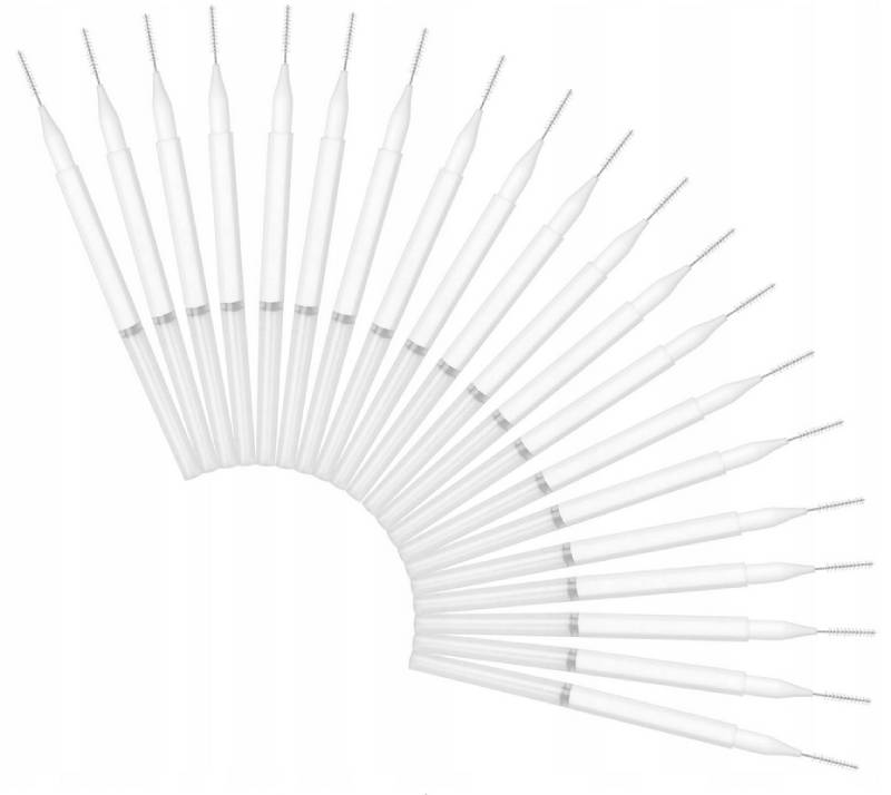 Precizní kartáček bílý - 1 kus