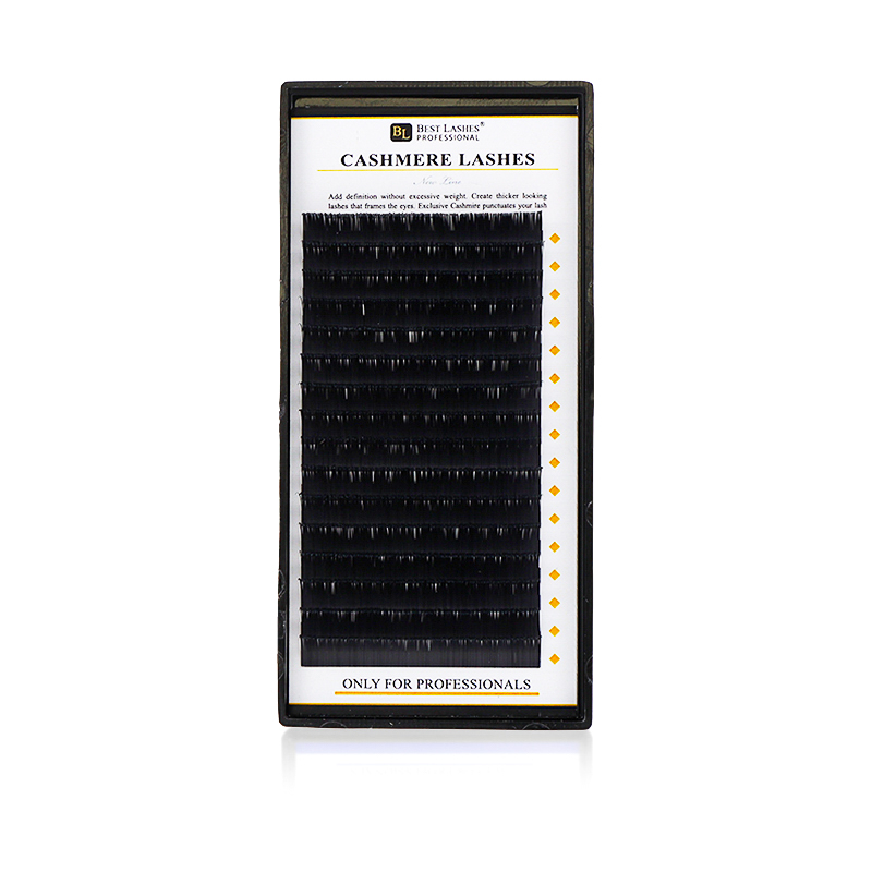 Kašmírové řasy C, 0,15 X 12 mm - 16 řad