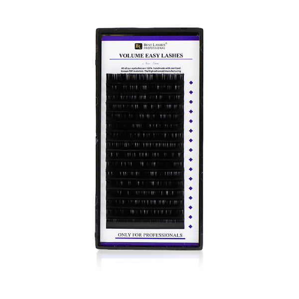 Řasy Volume Easy Lashes D, 0,07 X 10 mm - 16 řad