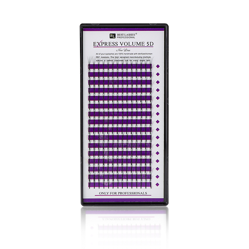 5D řasy Express Volume C, 0,10 X 9mm - 16 řad