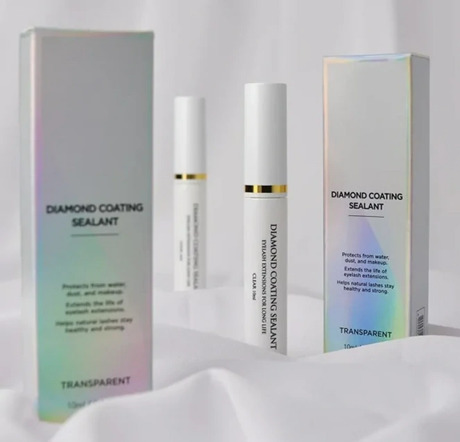 Transparentní luxusní fixer lepidla 10ml 